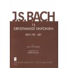 BACH DREISTIMMIGE SINFONIEN BWV787-801 ZM26770