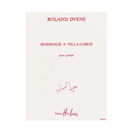 DYENS HOMMAGE A VILLA LOBOS HL24885