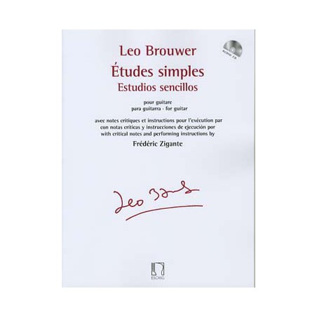 BROUWER ETUDES SIMPLES DF1626801