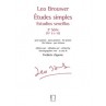 BROUWER ETUDES SIMPLES 2EME SERIE 6 A 10 ZIGANTE