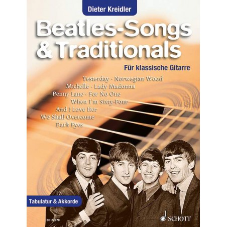 BEATLES-SONGS & TRADITIONALS  ED22678