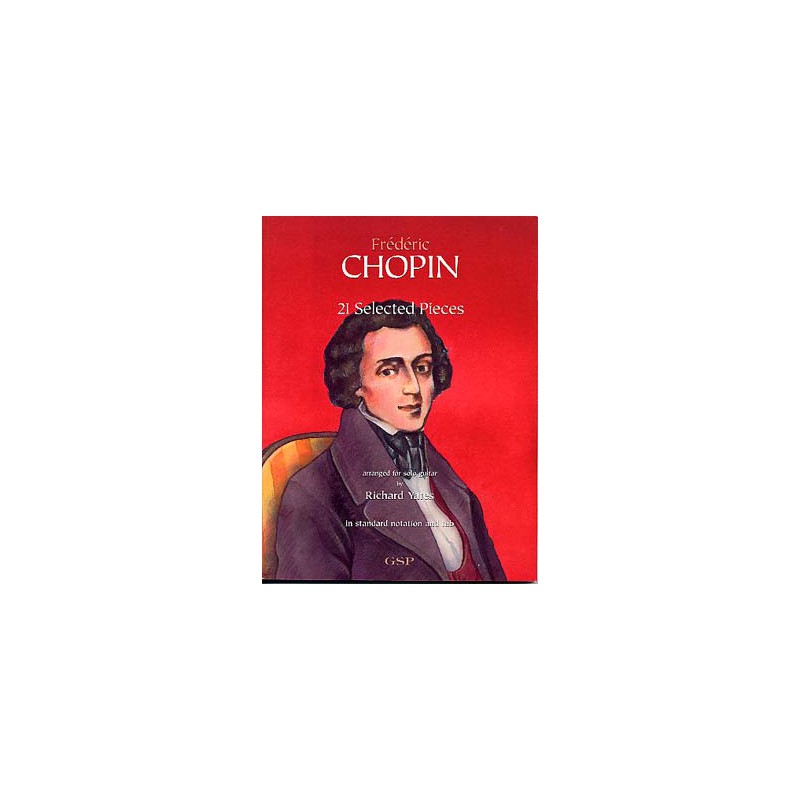 CHOPIN 21 PIECES CHOISIES GSP224