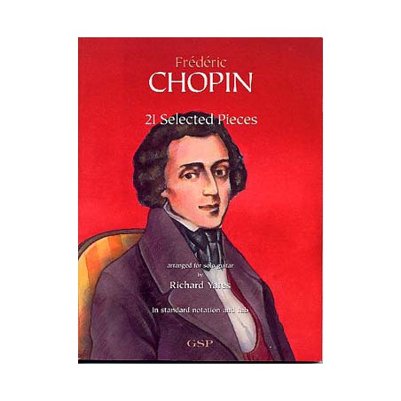 CHOPIN 21 PIECES CHOISIES GSP224