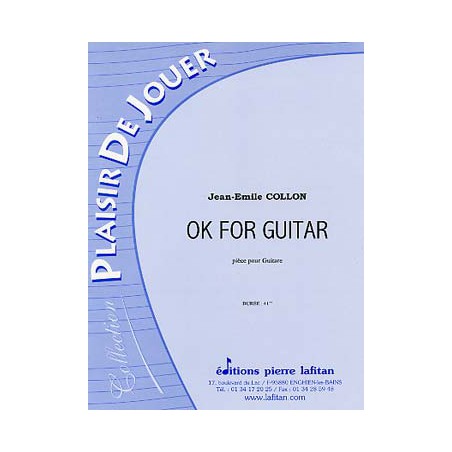 COLLON OK FOR GUITAR PL1113