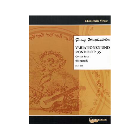 WERTMULLER VARIATIONS ET RONDO OP.35 ECH445