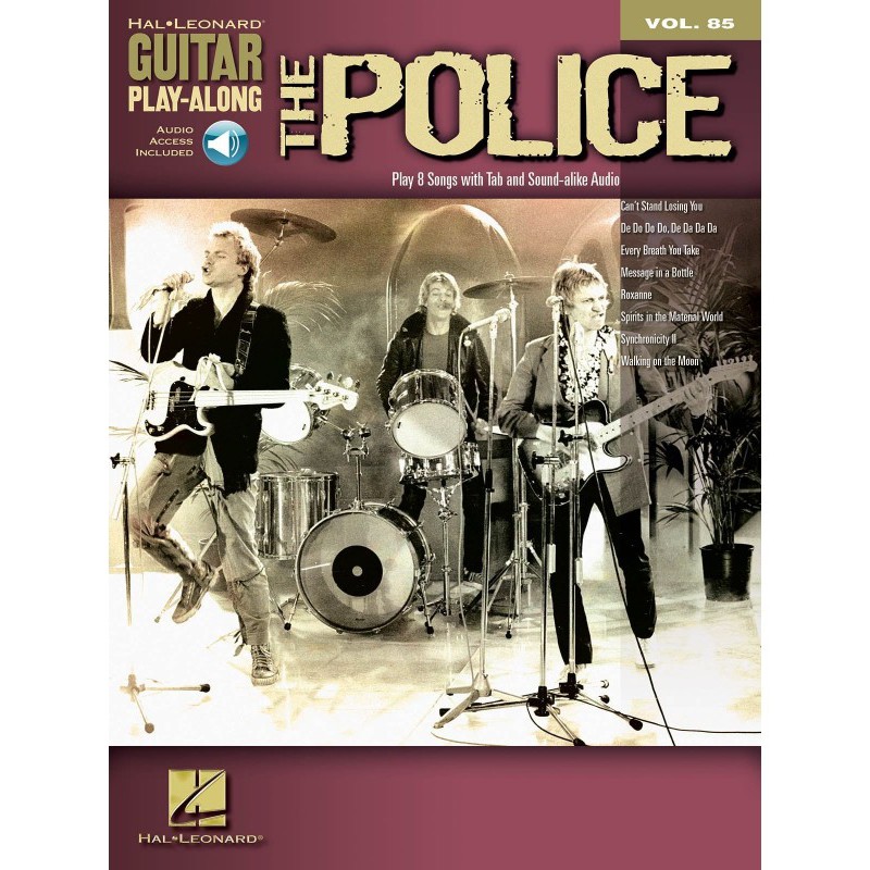 GUITAR PLAY ALONG VOLUME 85 THE POLICE HL00700269