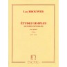 BROUWER ETUDES SIMPLES 3 ME8494