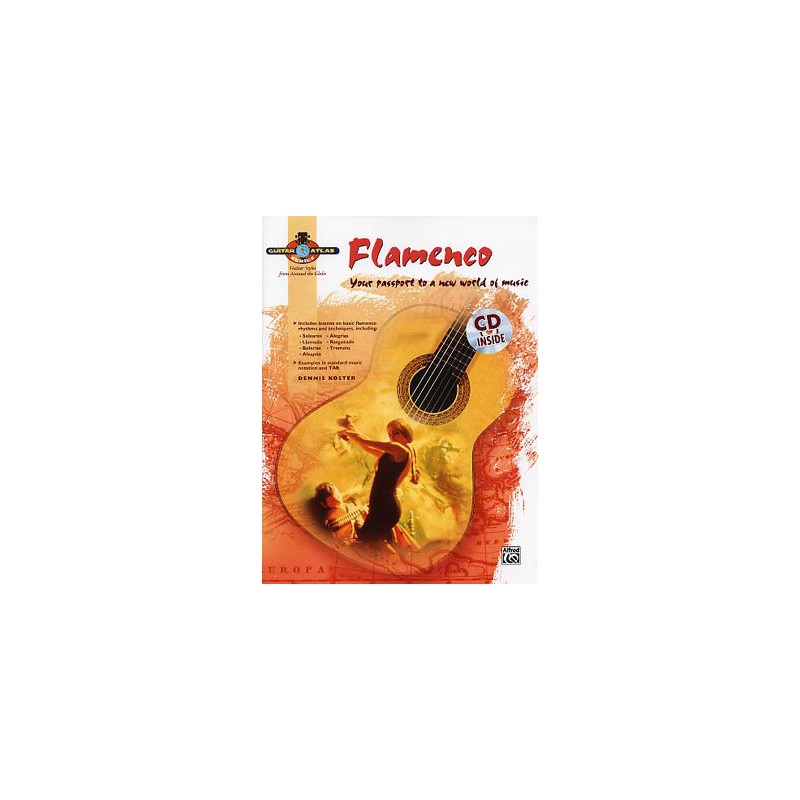 GUITAR ATLAS FLAMENCO + CD  20456