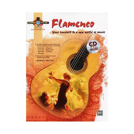 GUITAR ATLAS FLAMENCO + CD  20456