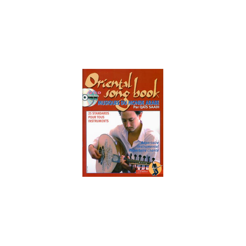 SAADI ORIENTAL SONGBOOK + 2 CD 