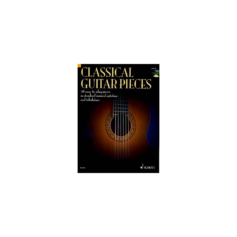 CLASSICAL GUITAR PIECES 50 EASY TO PLAY ED9710