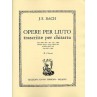 BACH OPERE PER LIUTO ESZ10028