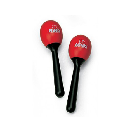 MARACAS NINO PLASTIQUE OVALES NINO582R