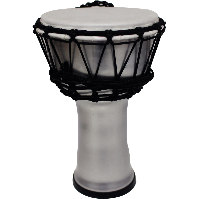 DJEMBE TANGA PVC 7" ARGENT