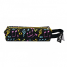 TROUSSE TISSU NOIRE NOTES EN COULEUR