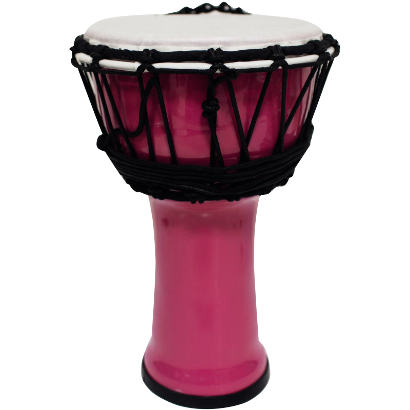 DJEMBE TANGA PVC 7" ROSE FLUO