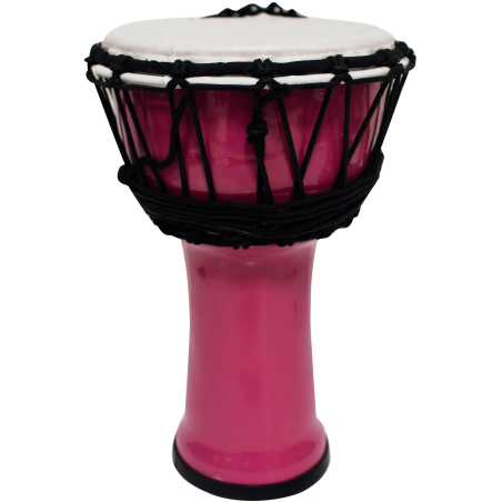 DJEMBE TANGA PVC 7" ROSE FLUO