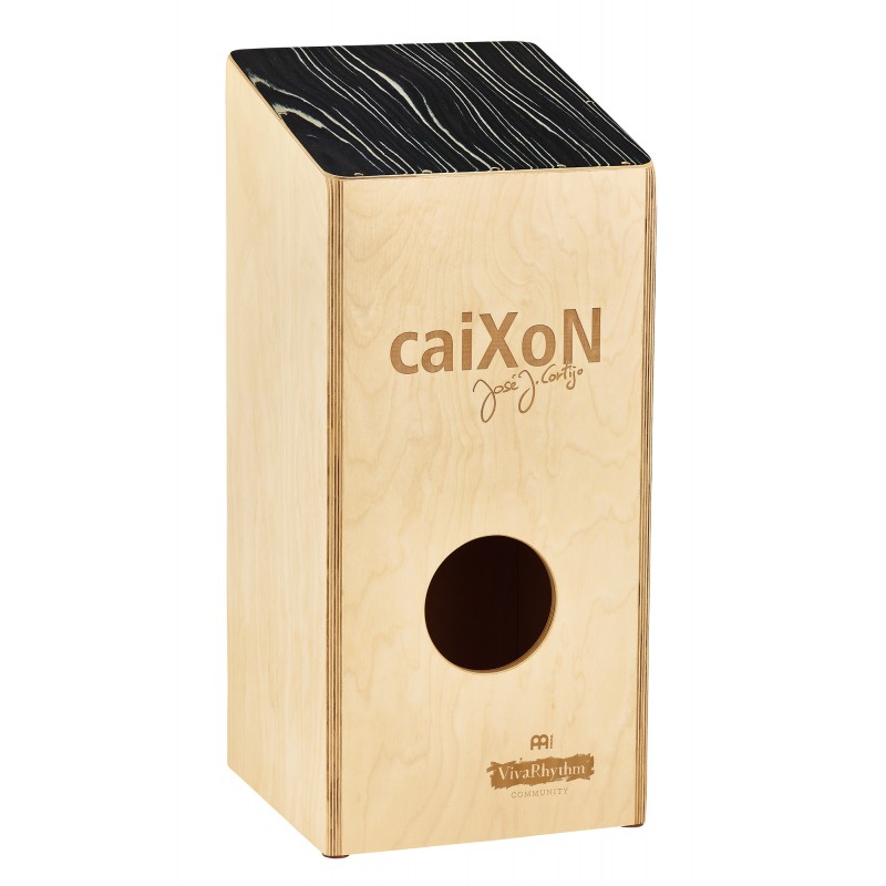 CAJON CAIXON VIVA RHYTHM FACADE STREPED ONYX