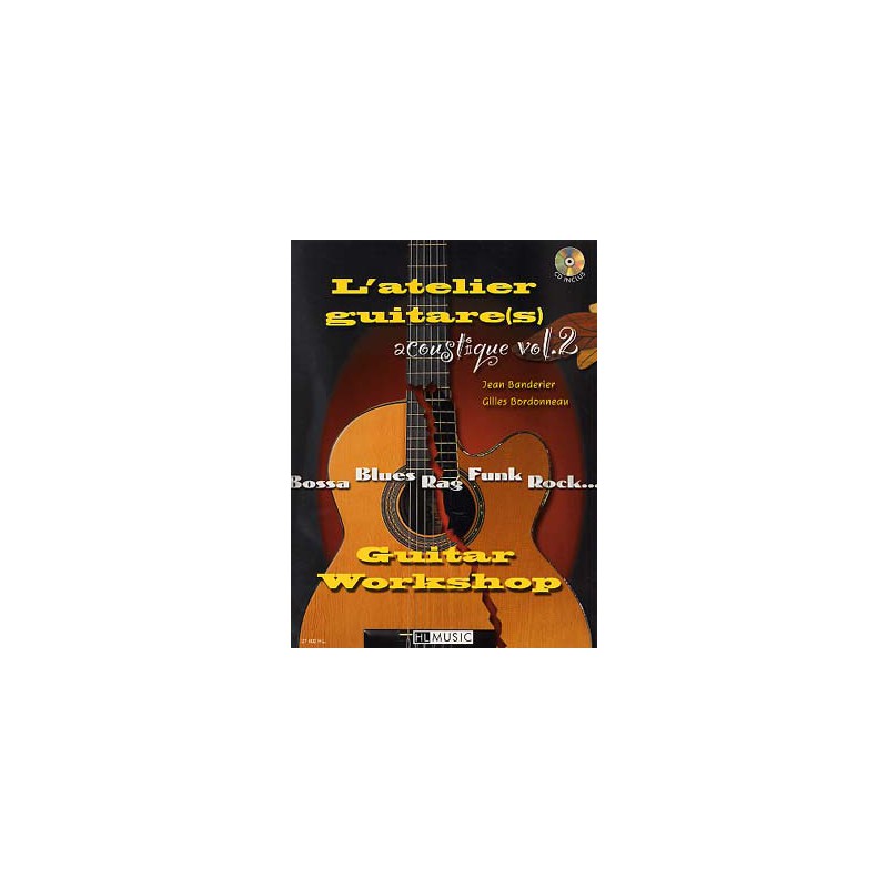 BANDERIER ATELIER GUITARE ACOUSTIQUE 2 + CD