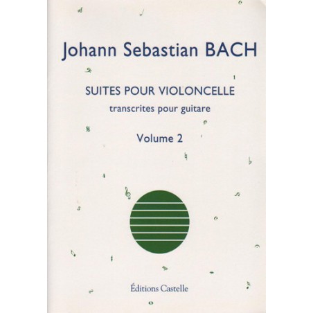 BACH SUITES POUR VIOLONCELLE 2 CE156