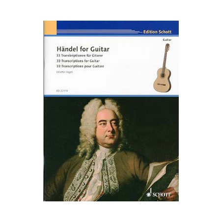 HANDEL FOR GUITAR 33 TRANSCRIPTIONS  ED22319