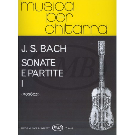 BACH SONATE E PARTITE 1 EMBZ8426