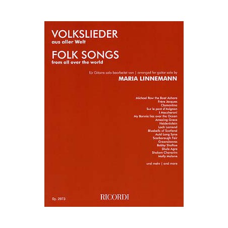 LINNEMANN VOLKSLIEDER / FOLK SONGS  SY2973