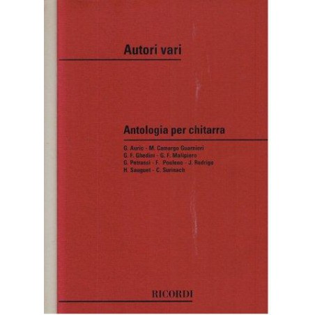 ANTOLOGIA PER CHITARRA NR129860