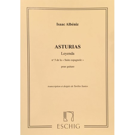 ALBENIZ ASTURIAS LEYENDA N°5 DE LA SUITE ESPAGNOLE ME8200