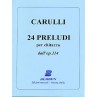 CARULLI 24 PRELUDES OP. 114 BE1407