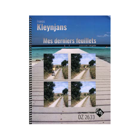 KLEYNJANS MES DERNIERS FEUILLETS  DZ2633