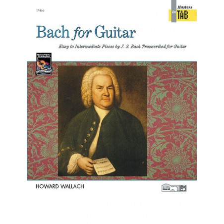 WALLACH  BACH FOR GUITAR  17866