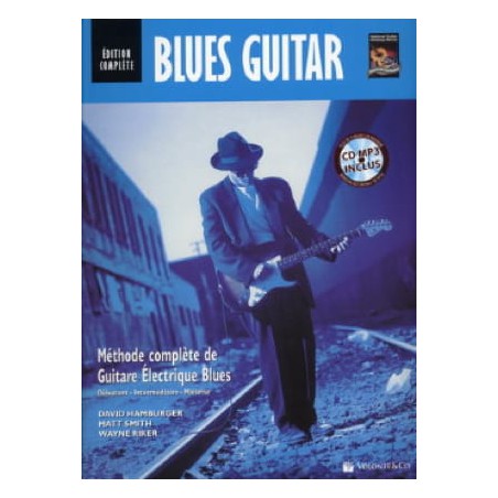 HAMBURGER BLUES GUITAR METHODE COMPLETE DE GUITARE ELECTRIQUE BLUES  MB291