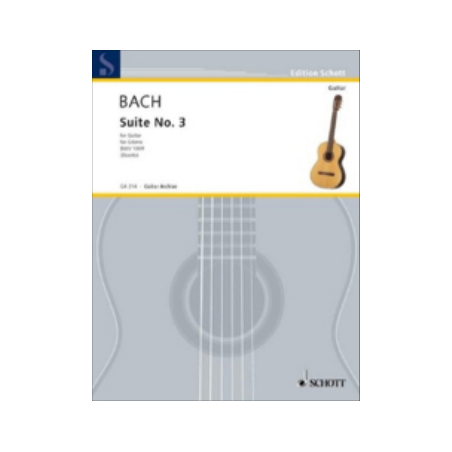 BACH SUITE VIOLONCELLE 3 GA214