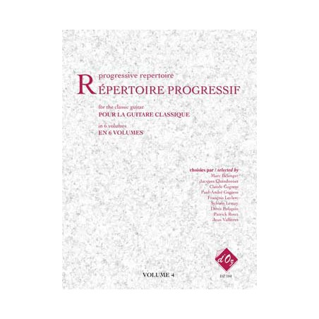 REPERTOIRE PROGRESSIF 4 DZ104