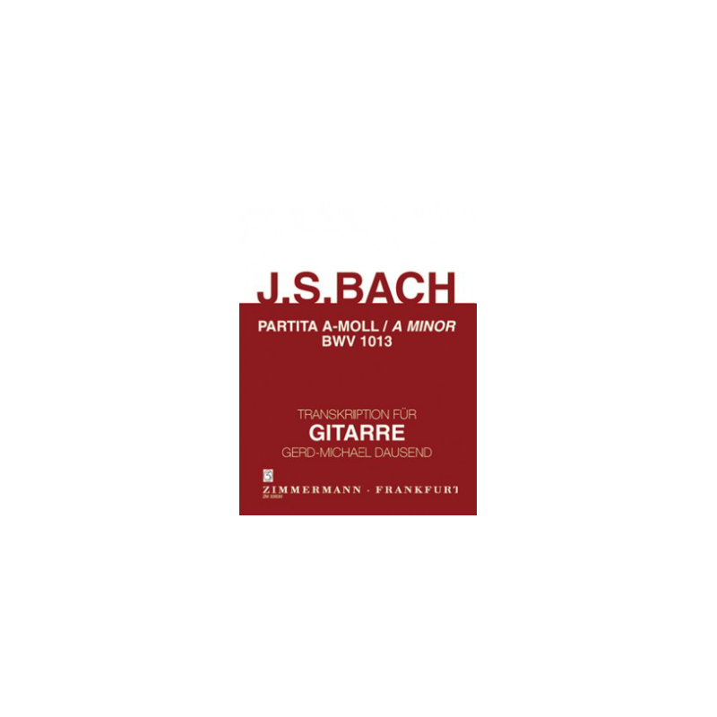 BACH PARTITA BWV 1013 DAUSEND ZM33530