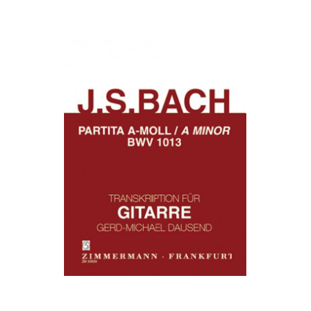 BACH PARTITA BWV 1013 DAUSEND ZM33530