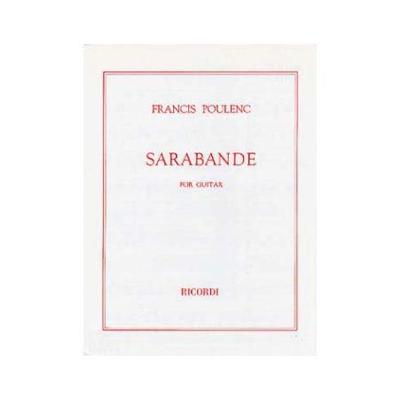 POULENC SARABANDE LD557