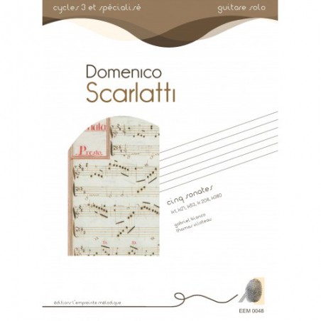 SCARLATTI 5 SONATES  EEM48