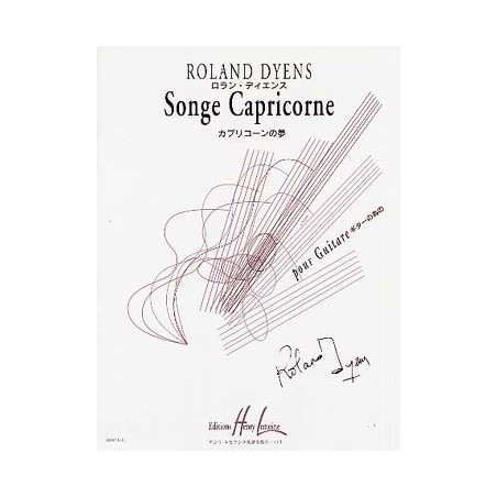 DYENS SONGE CAPRICORNE HL26187