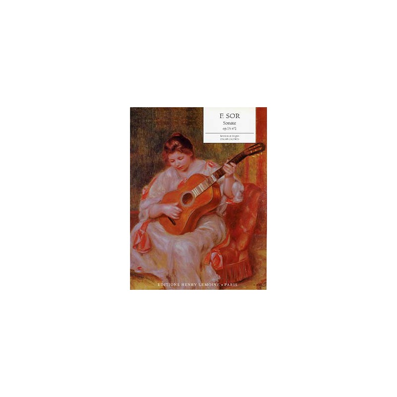 SOR SONATE OP.15 HL26399