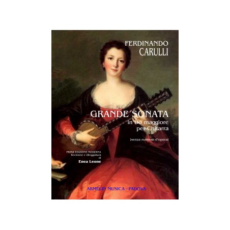 CARULLI GRANDE SONATA EN DO DUR GUITARE