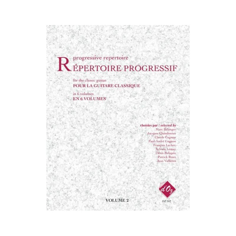 REPERTOIRE PROGRESSIF 2 DZ102