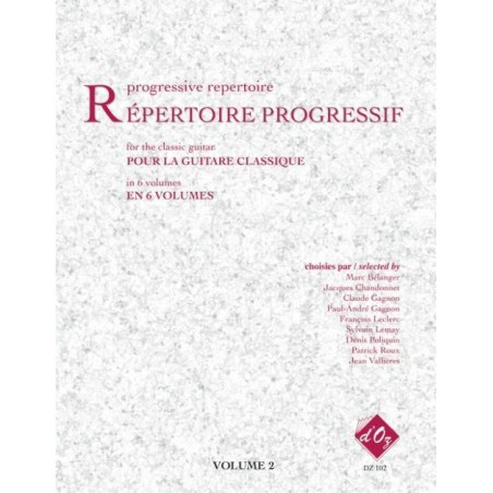 REPERTOIRE PROGRESSIF 2 DZ102