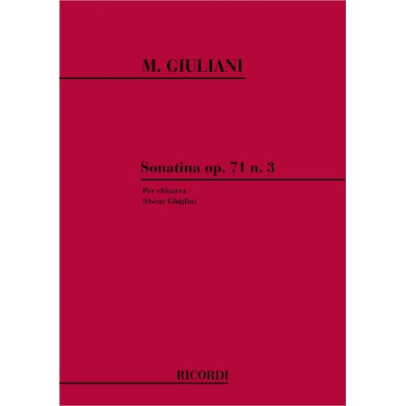 GIULIANI SONATINA PO71 N°3