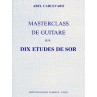 CARLEVARO MASTERCLASS ETUDES DE SOR SOR HL24978