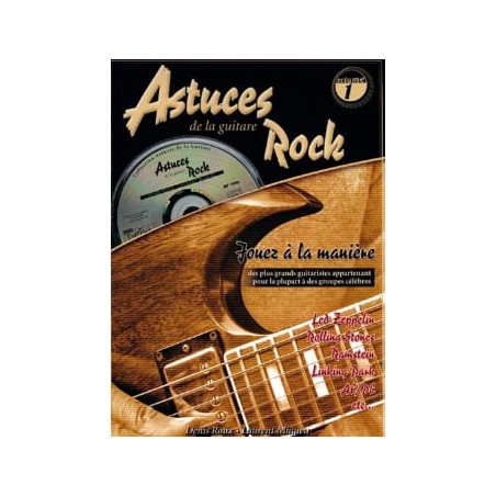 ROUX ASTUCES ROCK + CD MF1996