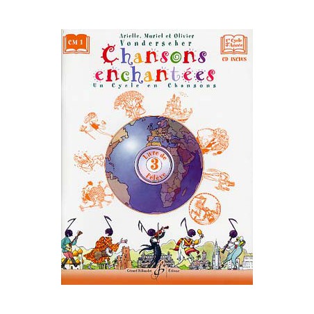 VONDERSCHER CHANSONS ENCHANTEES VOL.3 + CD  GB7358