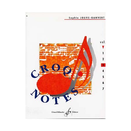 JOUVE-GANVERT CROQ'NOTES CAHIER 3