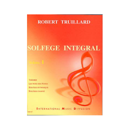 TRUILLARD SOLFEGE INTEGRAL 1 IMD487